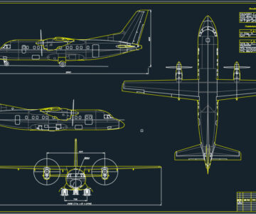 Чертеж Чертеж Ан-140