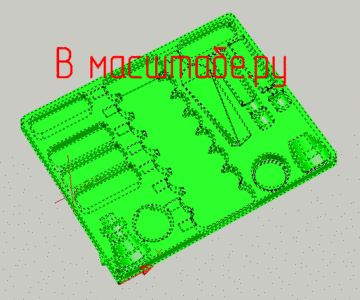 3D модель Матрица 3D