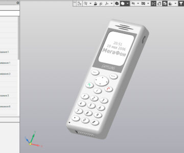 3D модель Samsung-C100 3D