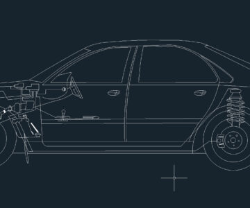 Чертеж Чертеж Volvo s40