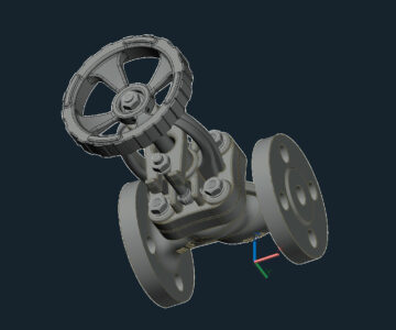 3D модель Вентиль 3D Модель