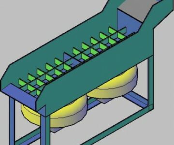 3D модель Отсадочная машина МОД-0,5 3D