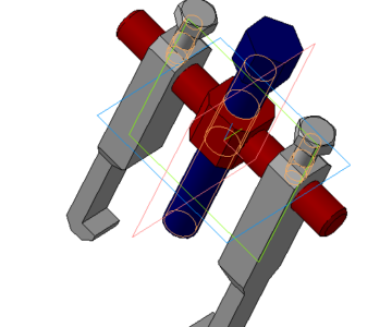 3D модель Съёмник подшипников диаметром 15- 60мм