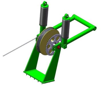 3D модель Привод плуга для ИЖа
