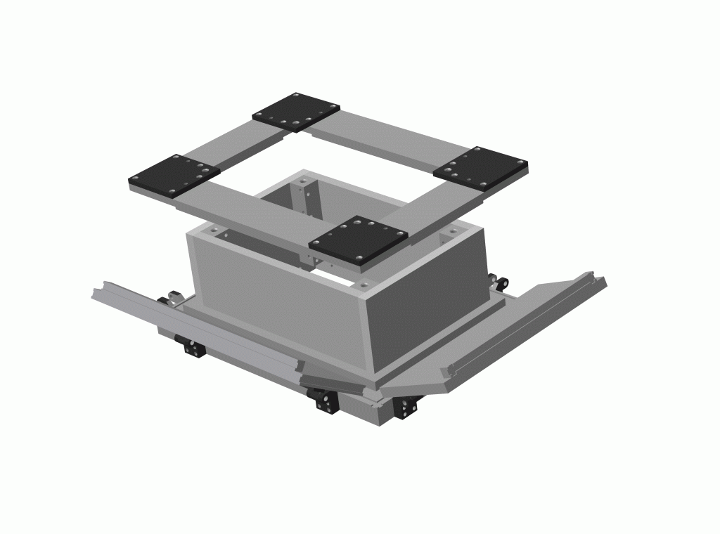 3D модель 3D сборка пресс-формы на улей