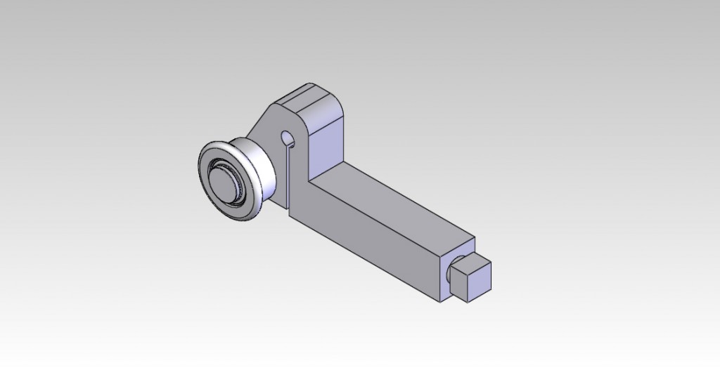 3D модель 3D модель накатного ролика