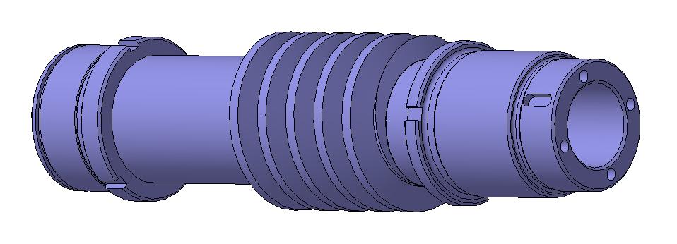 3D модель червячная пара