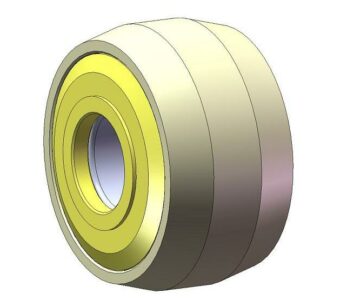 3D модель Ролик люнета