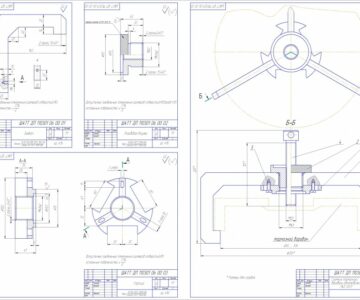 Чертеж Ремонт тормозной системы ГАЗ-3307