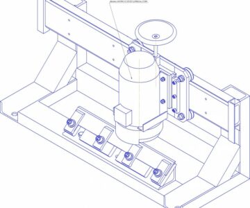 Чертеж Приспособление для заточки плоских ножей