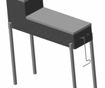 3D модель Мангал своими руками