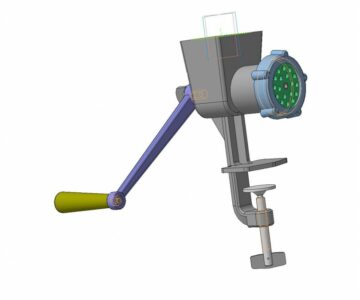 3D модель Мясорубка 3D модель