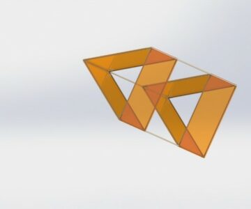 3D модель 3D модель призматического воздушного змея