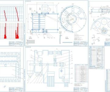 Чертеж Модернизация кормоцеха для ВРХ с разработкой кормодробилки (ДП)