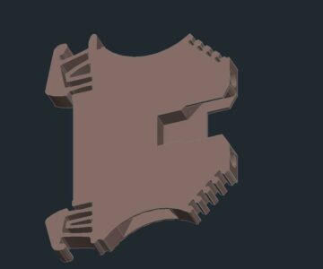 3D модель Клемма проходная Weidmuller WDU2,5