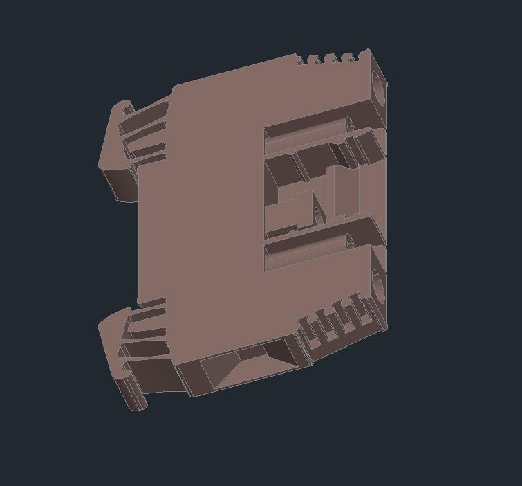 3D модель Клемма измерительная Weidmuller WTL6/1/STB