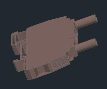3D модель Клемма измерительная Weidmuller WTL6/3/STB