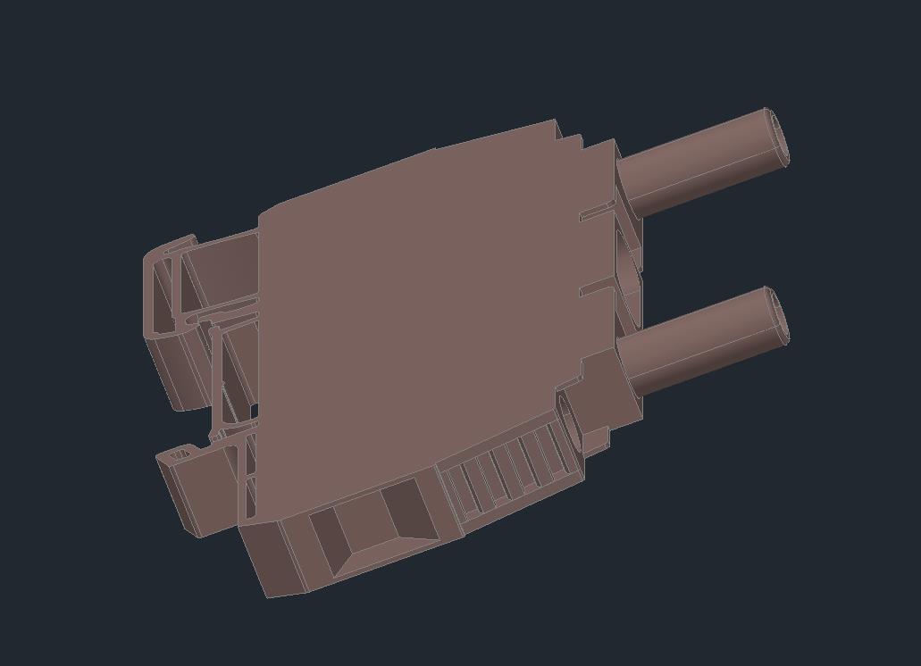 3D модель Клемма измерительная Weidmuller WTL6/3/STB