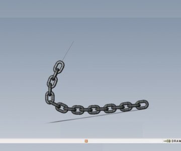 3D модель Цепь ч.106.01.009-0
