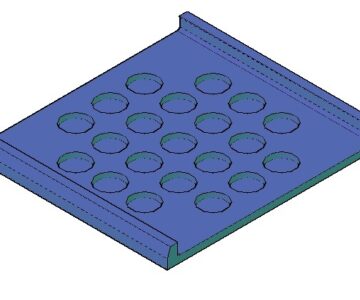 3D модель Прокладка резиновая ЦП-328 по ТУ2539-161-01124323-2003 (СЖАТАЯ на 2мм)