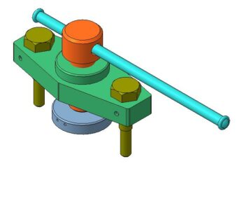 3D модель 3D модель съемника ступицы