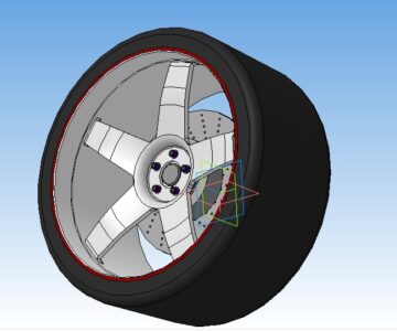 3D модель Литой диск 3D