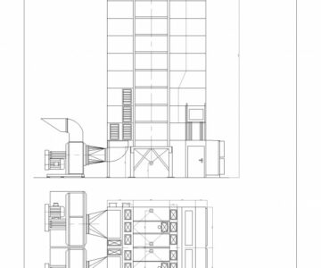 Чертеж Сушилка для зерна GDB-XN 2/10 R
