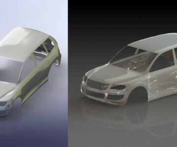 3D модель Volkswagen Touareg 3D Модель кузова