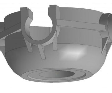 3D модель Балансир колёс автоприцепа 3D