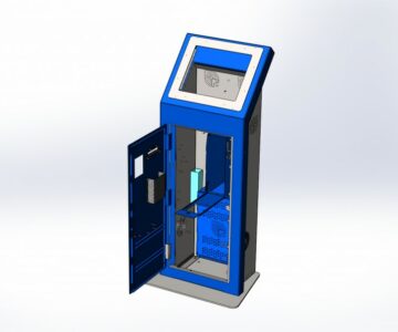 3D модель Терминал оплаты
