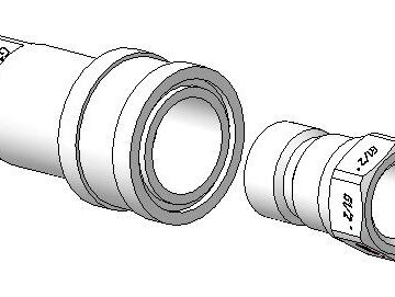 3D модель Быстроразъемное соединение G1/2
