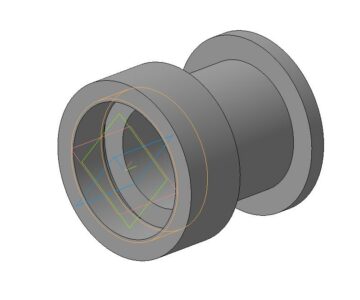 3D модель муфта быстрого разъединения