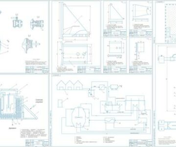 Чертеж Биогазовая установка для свинофермы