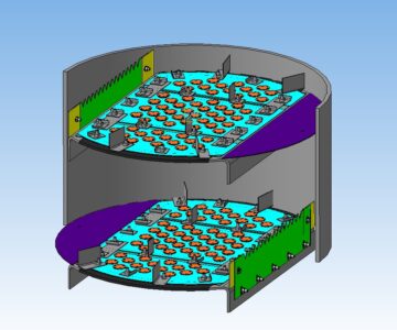 3D модель Блок тарелок клапанных