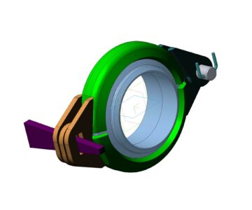 3D модель Быстро-разъемное соединение БРС