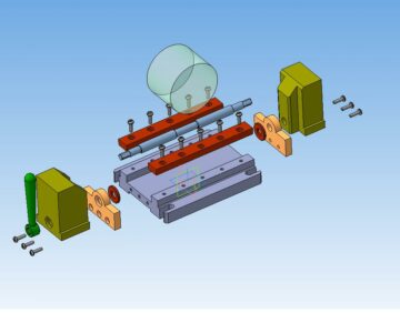 3D модель Призма раздвижная