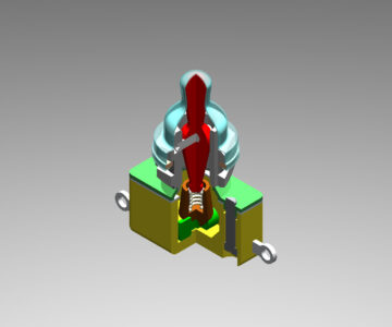 3D модель 3D Модель тумблера