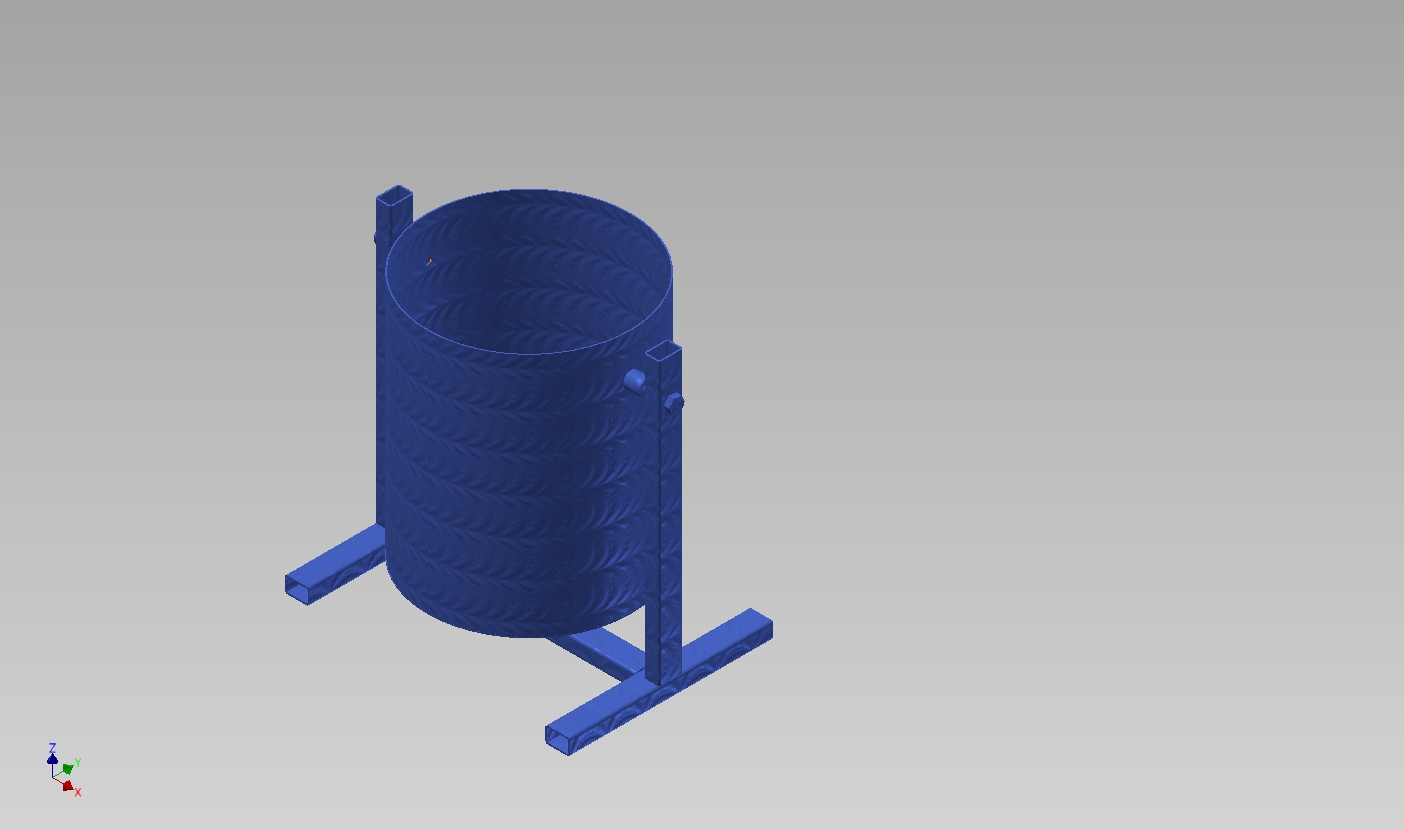 3D модель Мусорная урна 3D