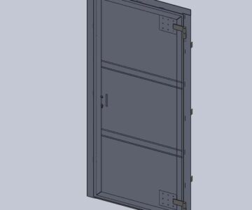 3D модель Дверь входная 900*2100