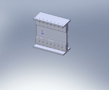 3D модель 3D модель лонжерона