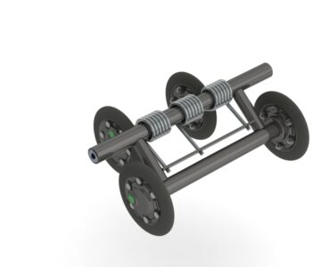 3D модель Балансир катков снегохода