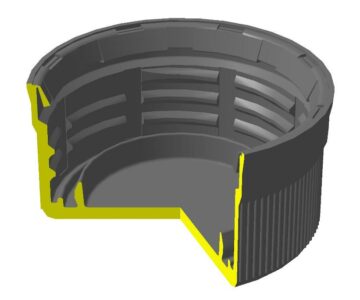 3D модель Пластиковый колпачок
