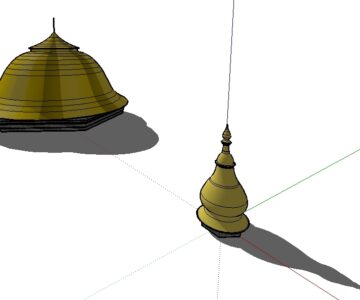 3D модель Купола церкви