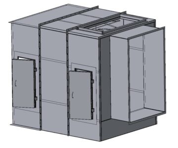 3D модель Приточная камера 2ПК-31,5