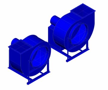 3D модель Вентилятор ВР-88-77-№6,3