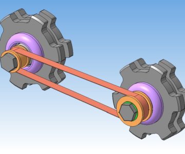 3D модель Приводной барабан