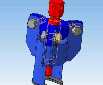 3D модель Съемник подшипников ручного электроинстумента