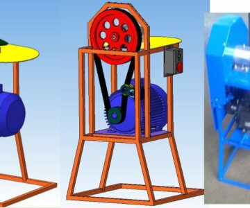 3D модель Механизм для колки дров МКАД-1