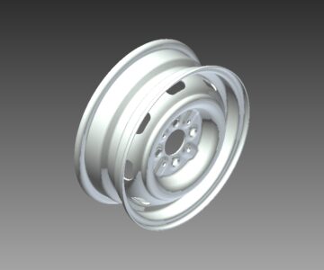 3D модель 3D модель колесного диска R13
