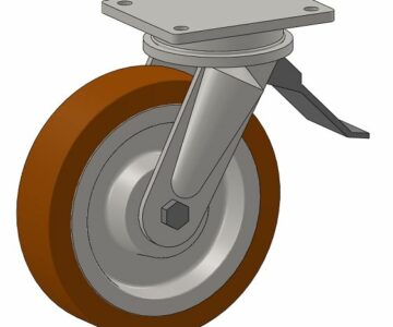 3D модель Колесо для тележки d250